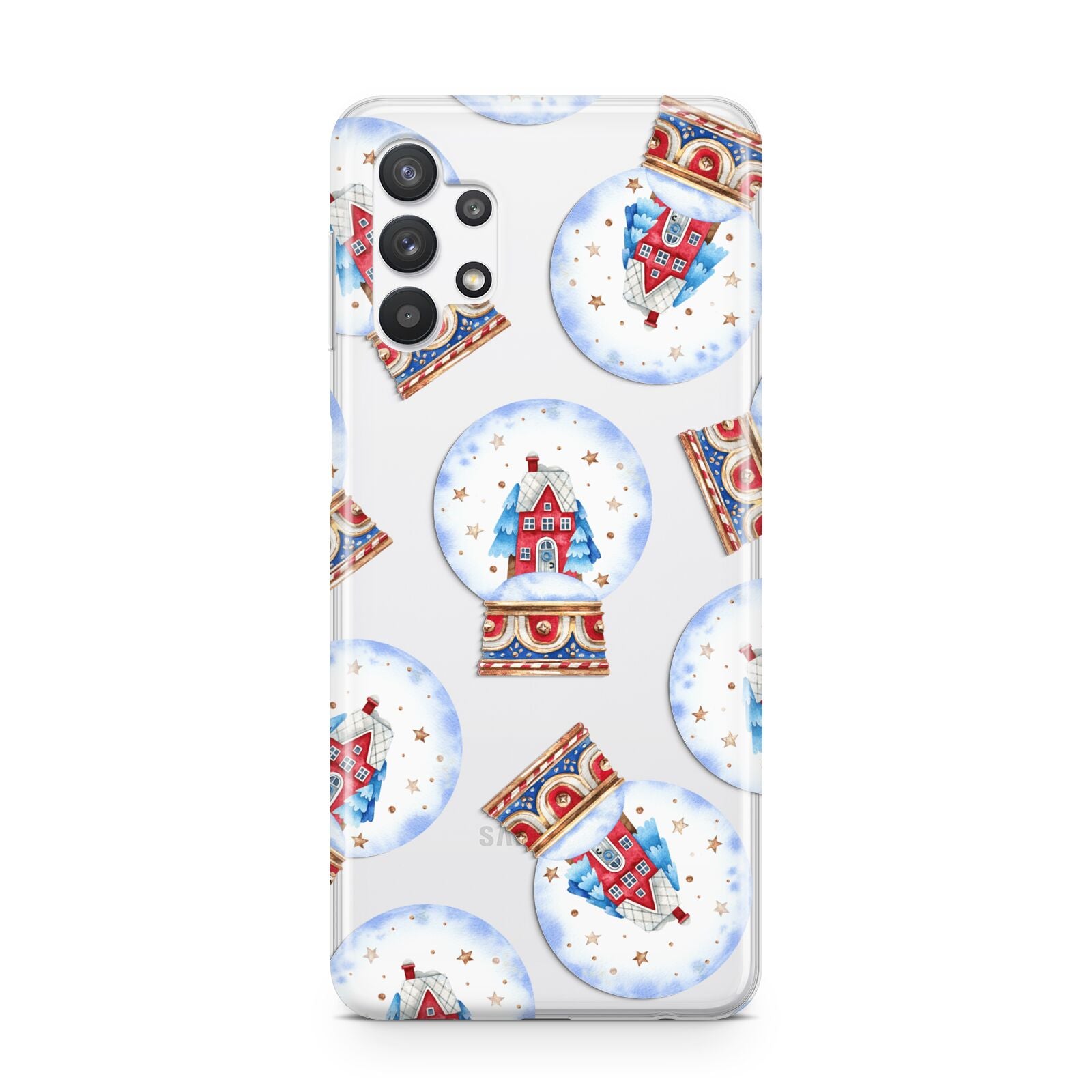 Christmas Snow Globe Pattern Samsung A32 5G Case