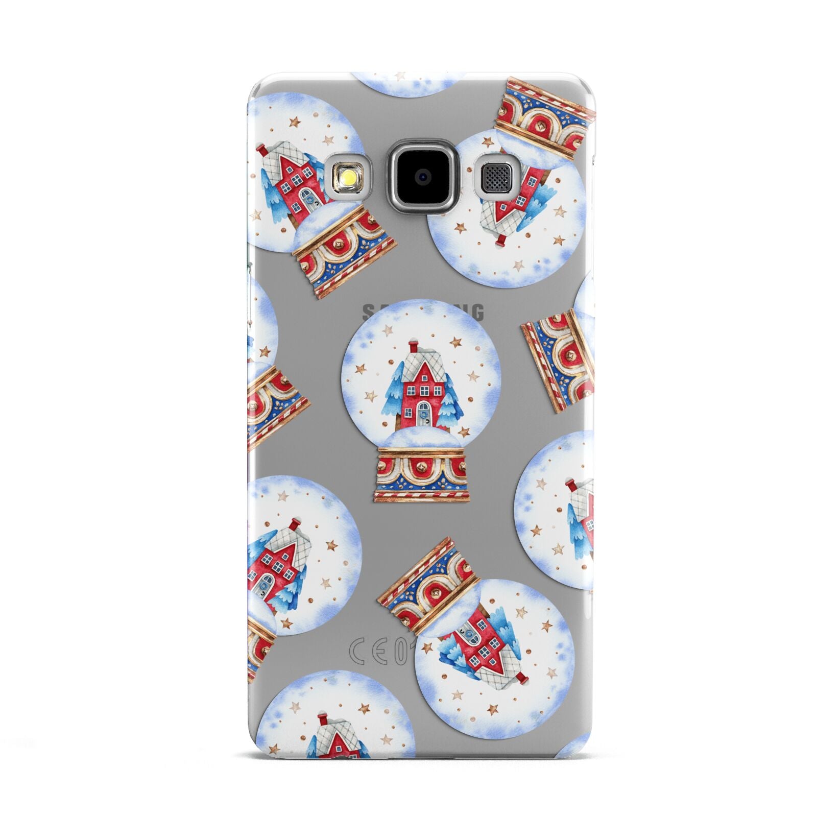 Christmas Snow Globe Pattern Samsung Galaxy A5 Case