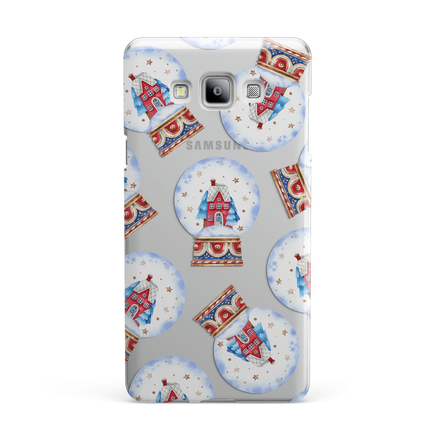 Christmas Snow Globe Pattern Samsung Galaxy A7 2015 Case