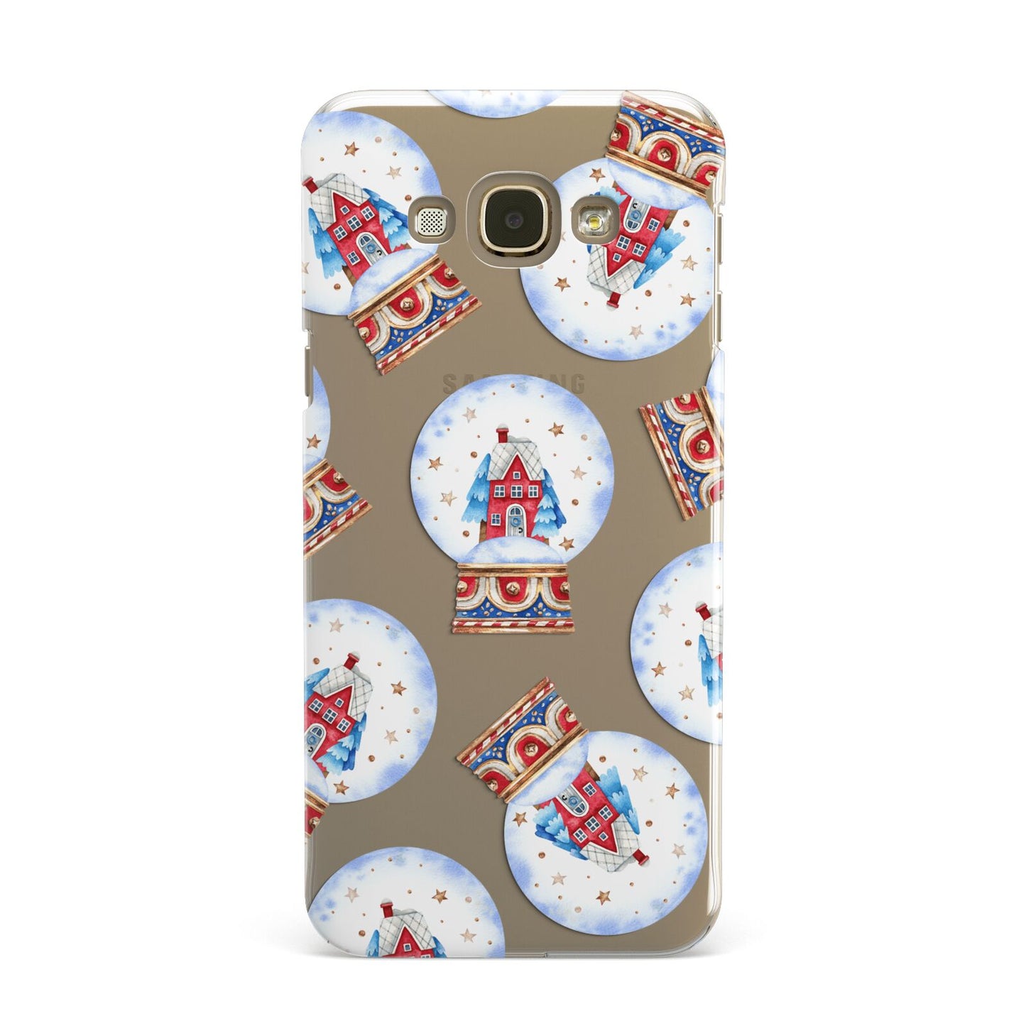 Christmas Snow Globe Pattern Samsung Galaxy A8 Case