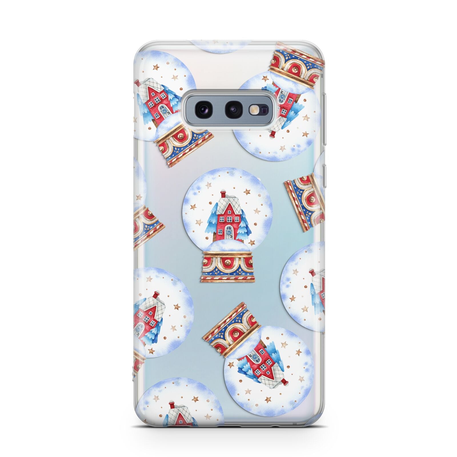 Christmas Snow Globe Pattern Samsung Galaxy S10E Case