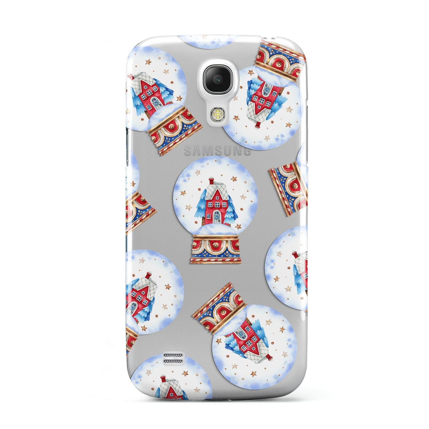 Christmas Snow Globe Pattern Samsung Galaxy S4 Mini Case