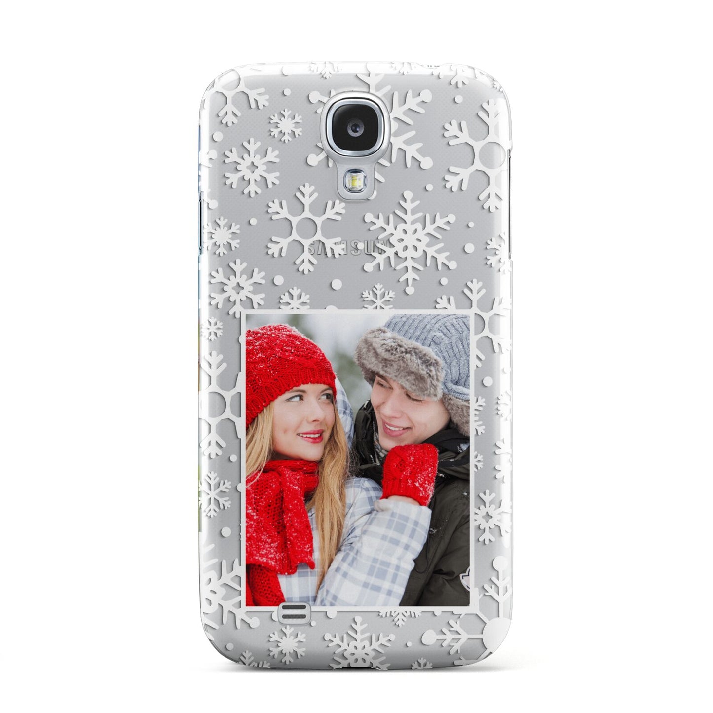 Christmas Snowflake Personalised Photo Samsung Galaxy S4 Case