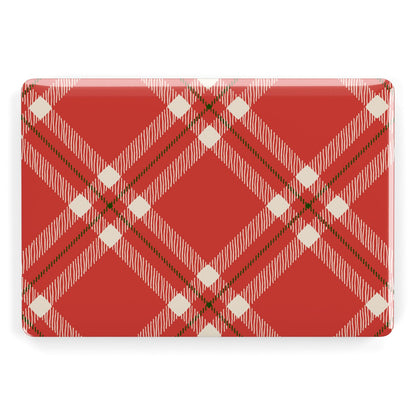 Christmas Tartan Apple MacBook Case