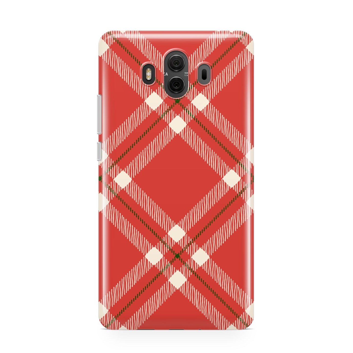 Christmas Tartan Huawei Mate 10 Protective Phone Case