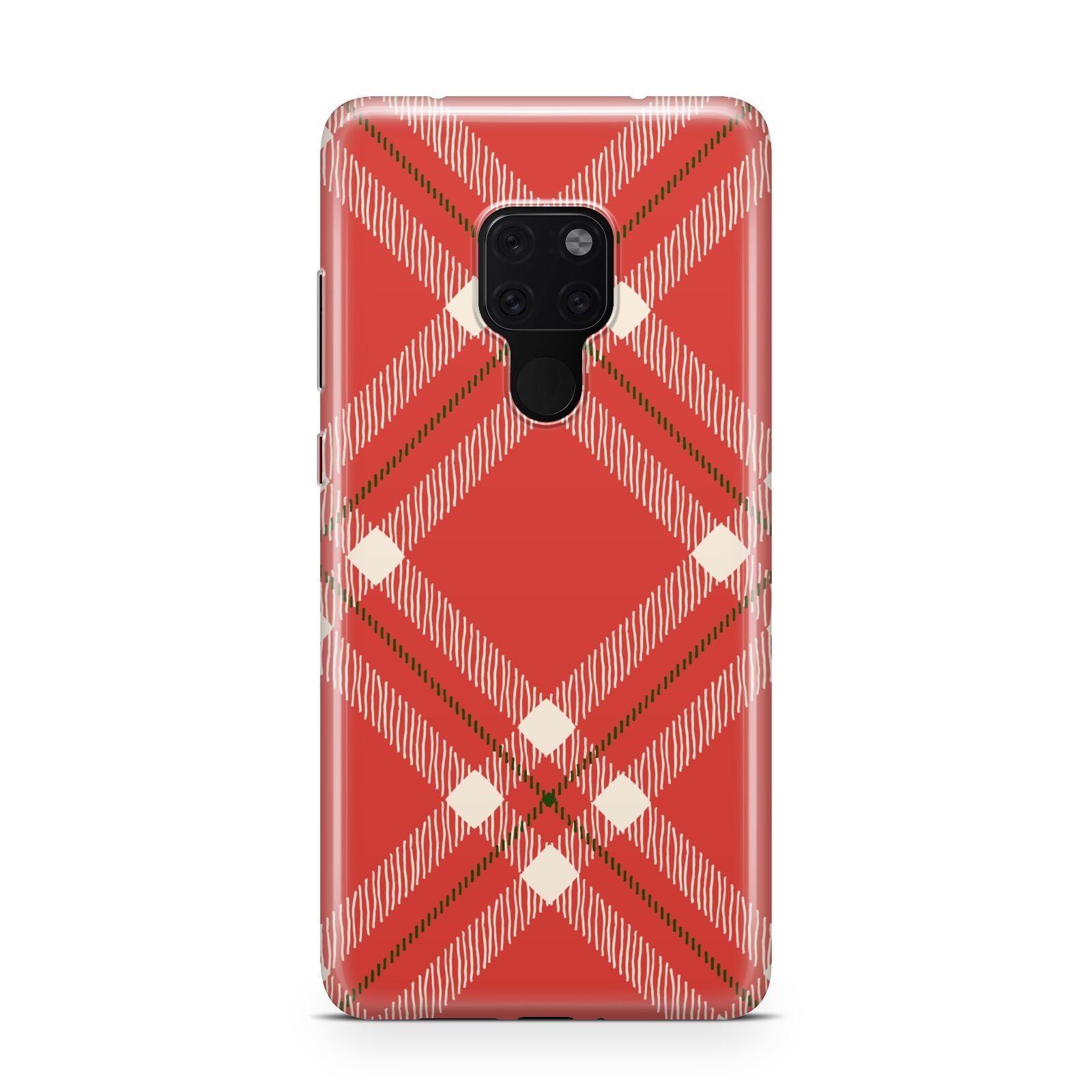 Christmas Tartan Huawei Mate 20 Phone Case