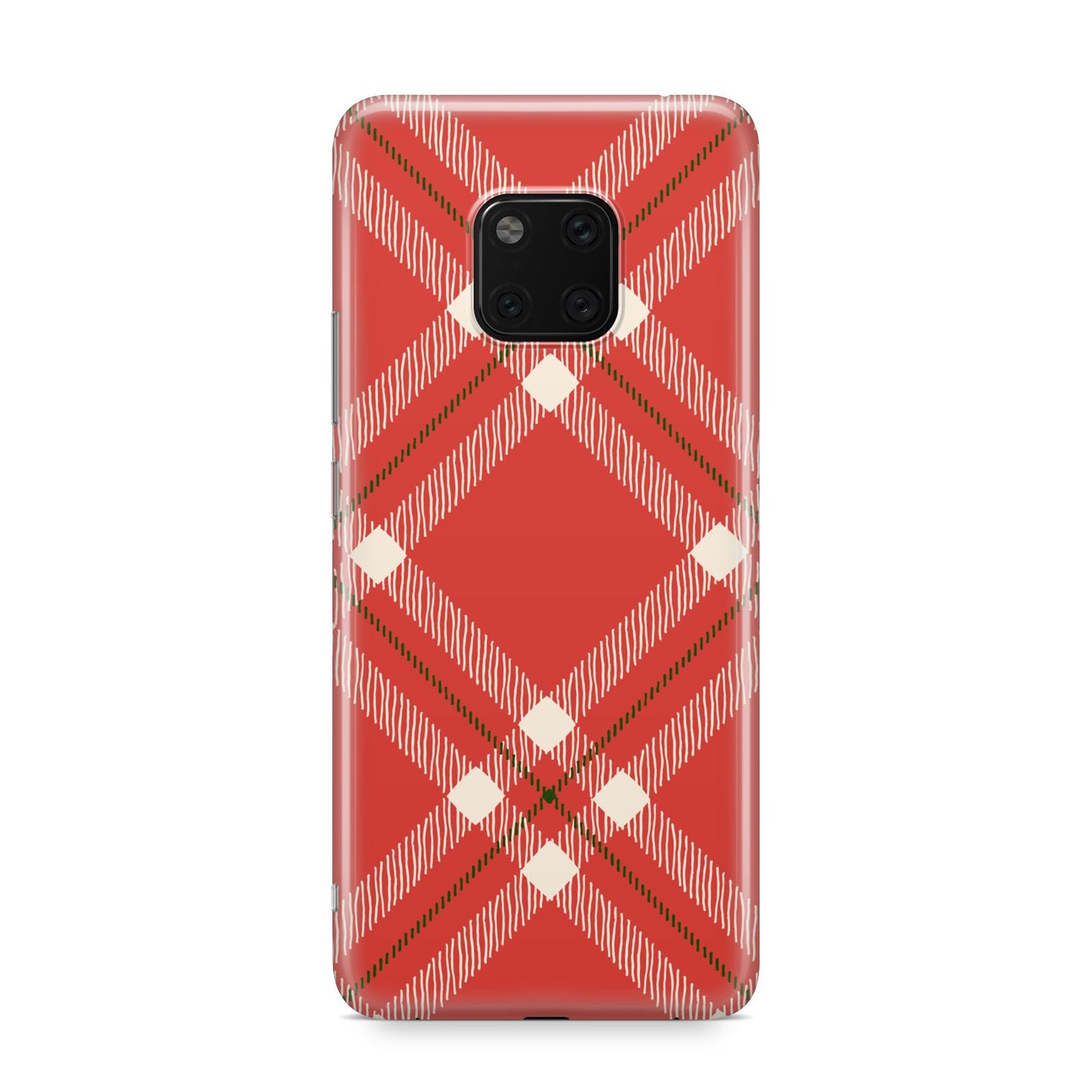 Christmas Tartan Huawei Mate 20 Pro Phone Case