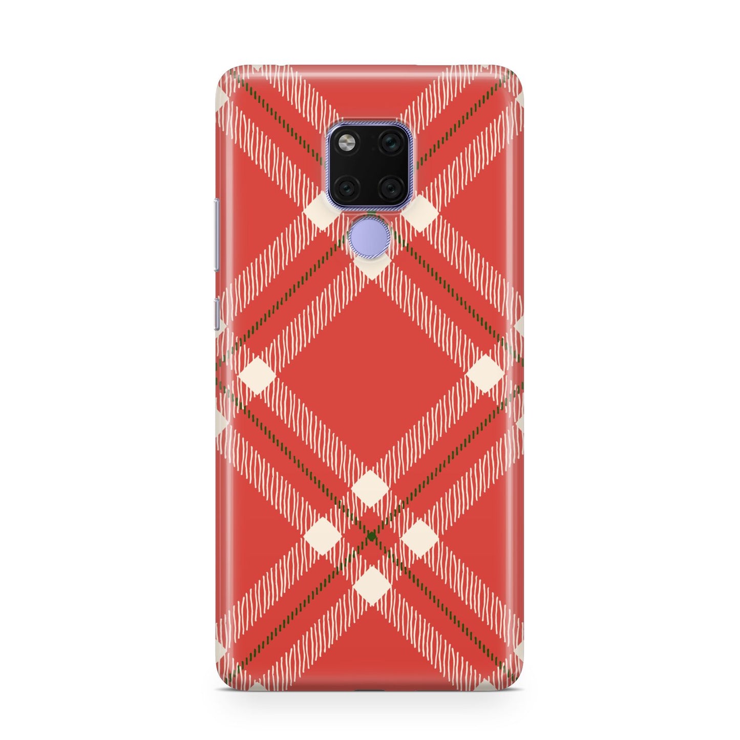 Christmas Tartan Huawei Mate 20X Phone Case