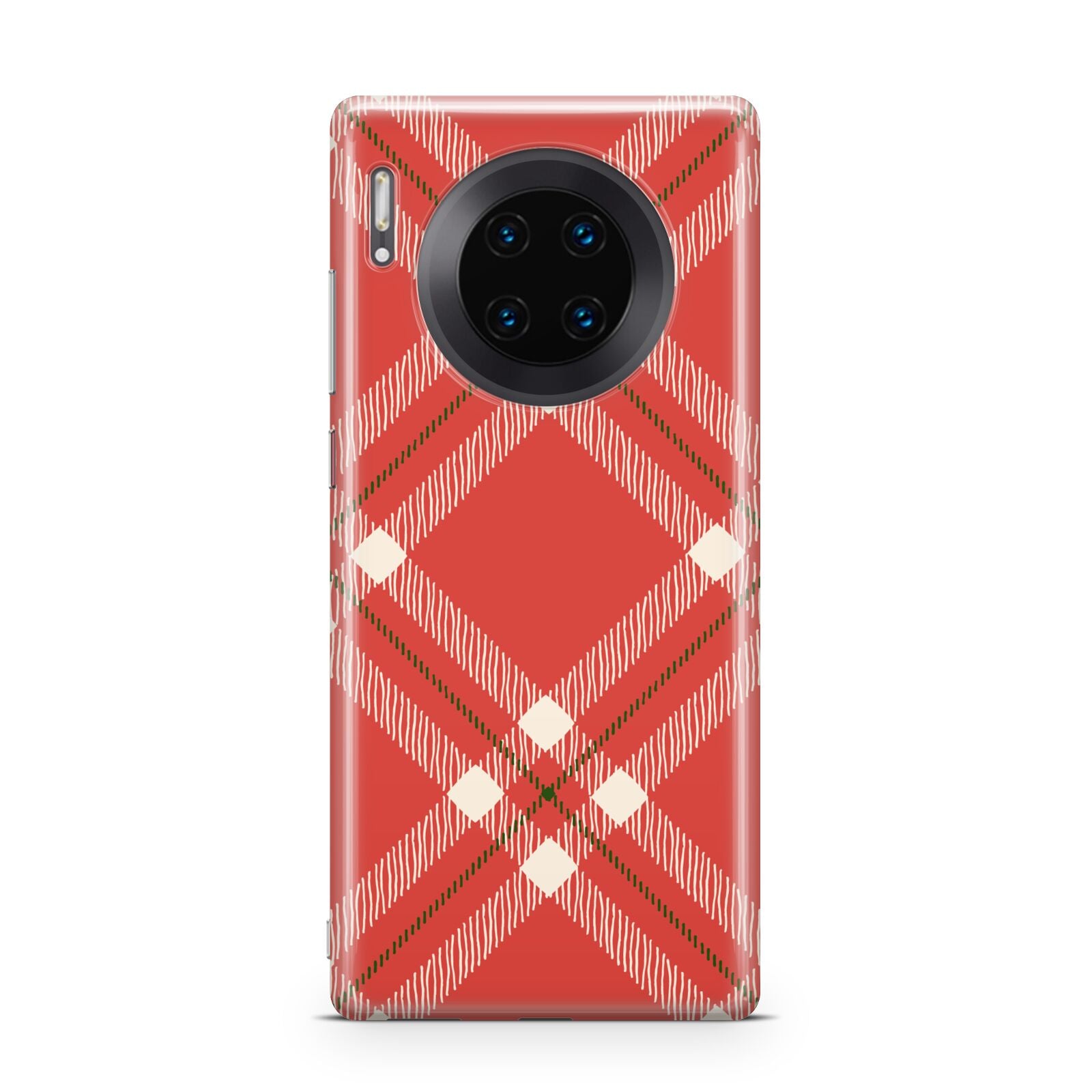 Christmas Tartan Huawei Mate 30 Pro Phone Case