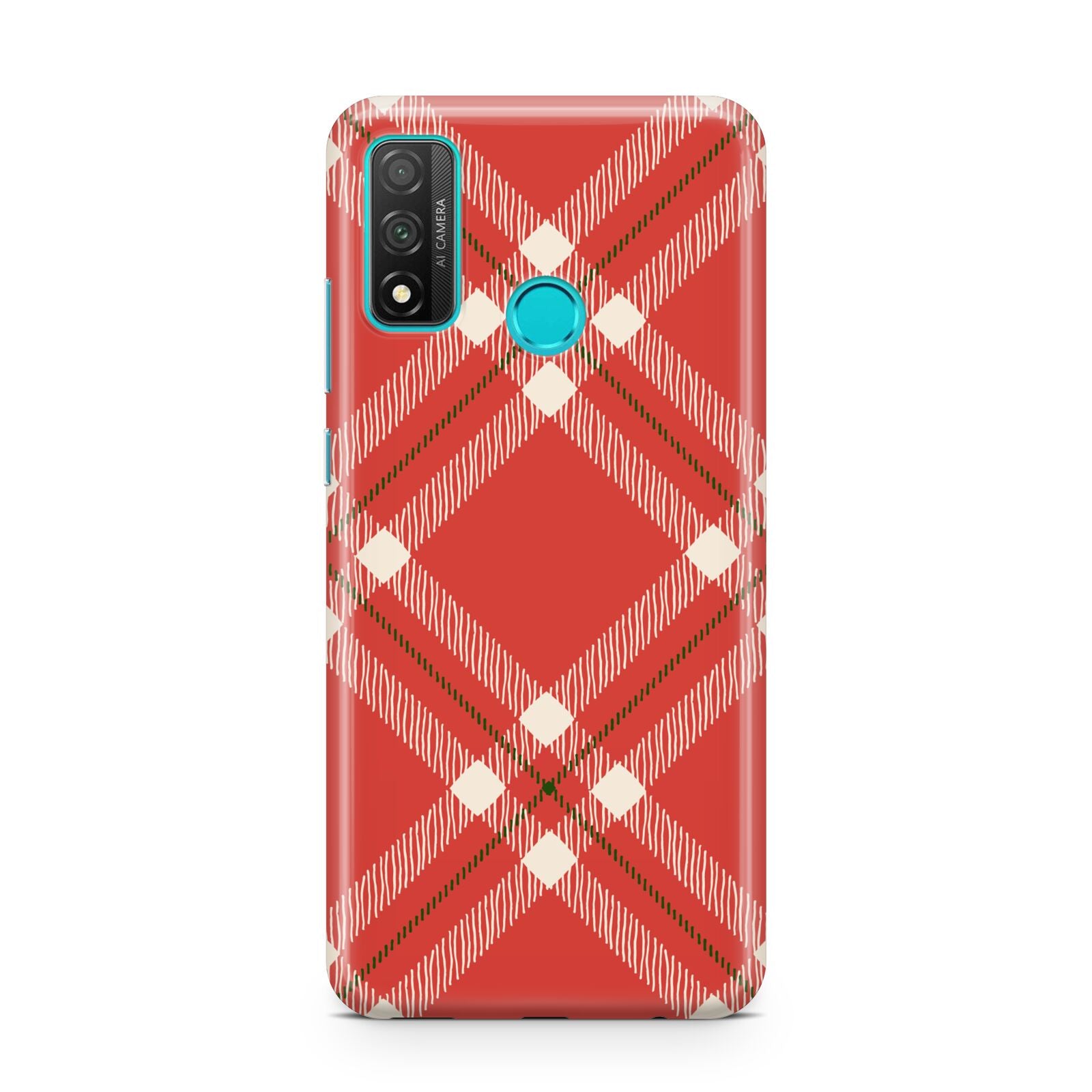 Christmas Tartan Huawei P Smart 2020