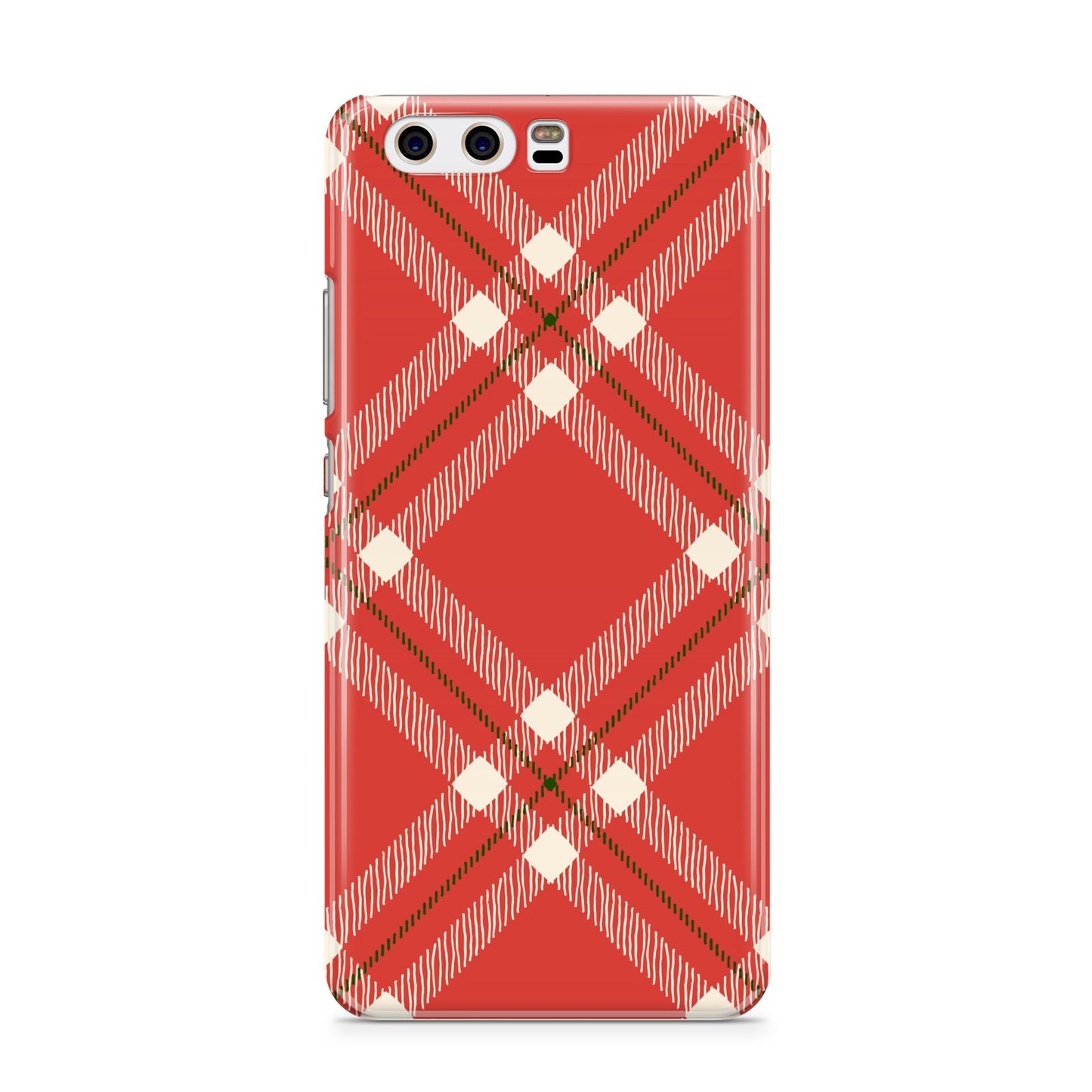 Christmas Tartan Huawei P10 Phone Case