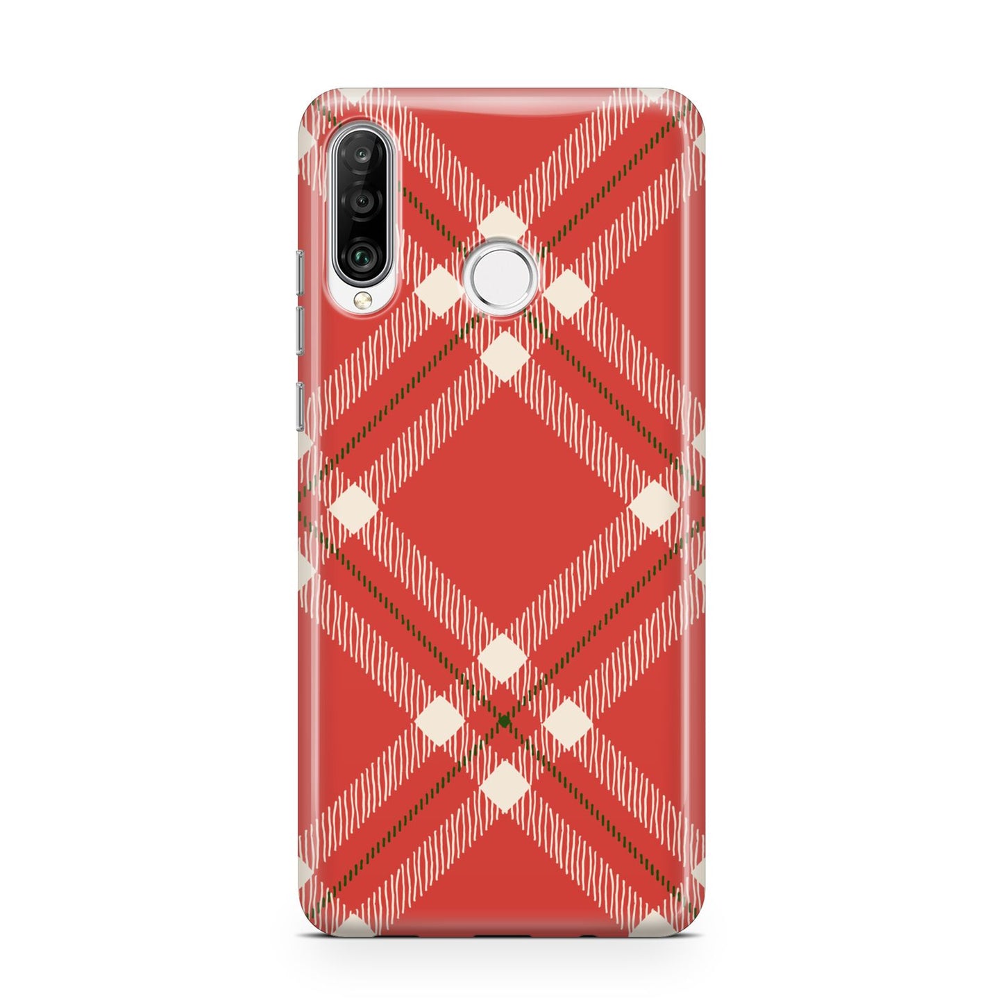 Christmas Tartan Huawei P30 Lite Phone Case