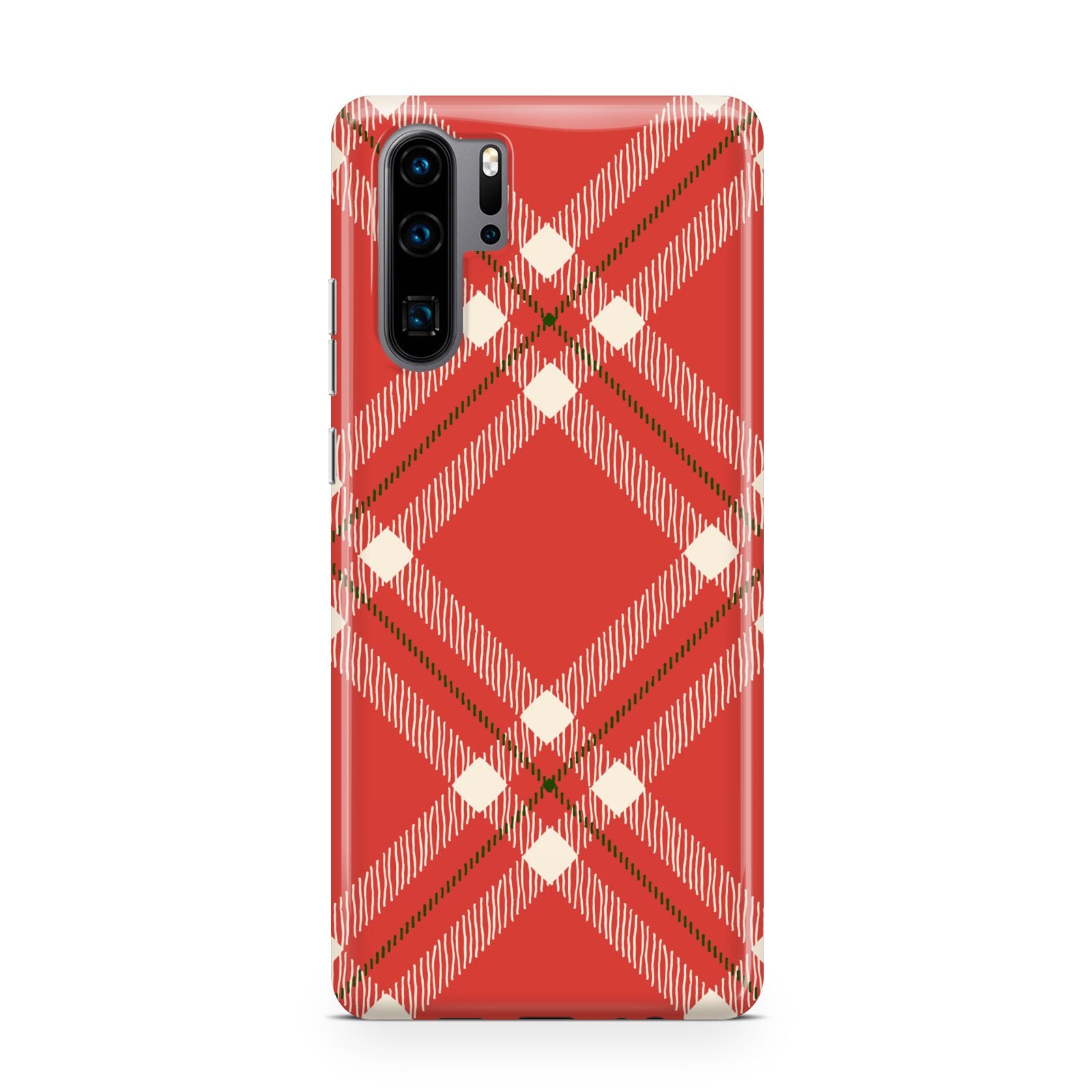 Christmas Tartan Huawei P30 Pro Phone Case