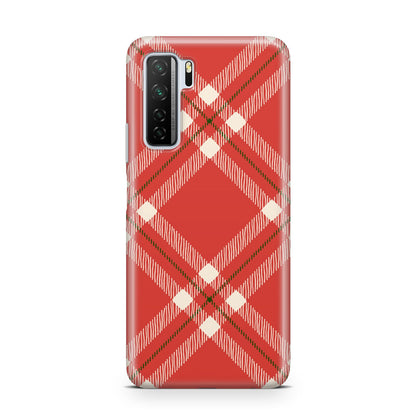 Christmas Tartan Huawei P40 Lite 5G Phone Case