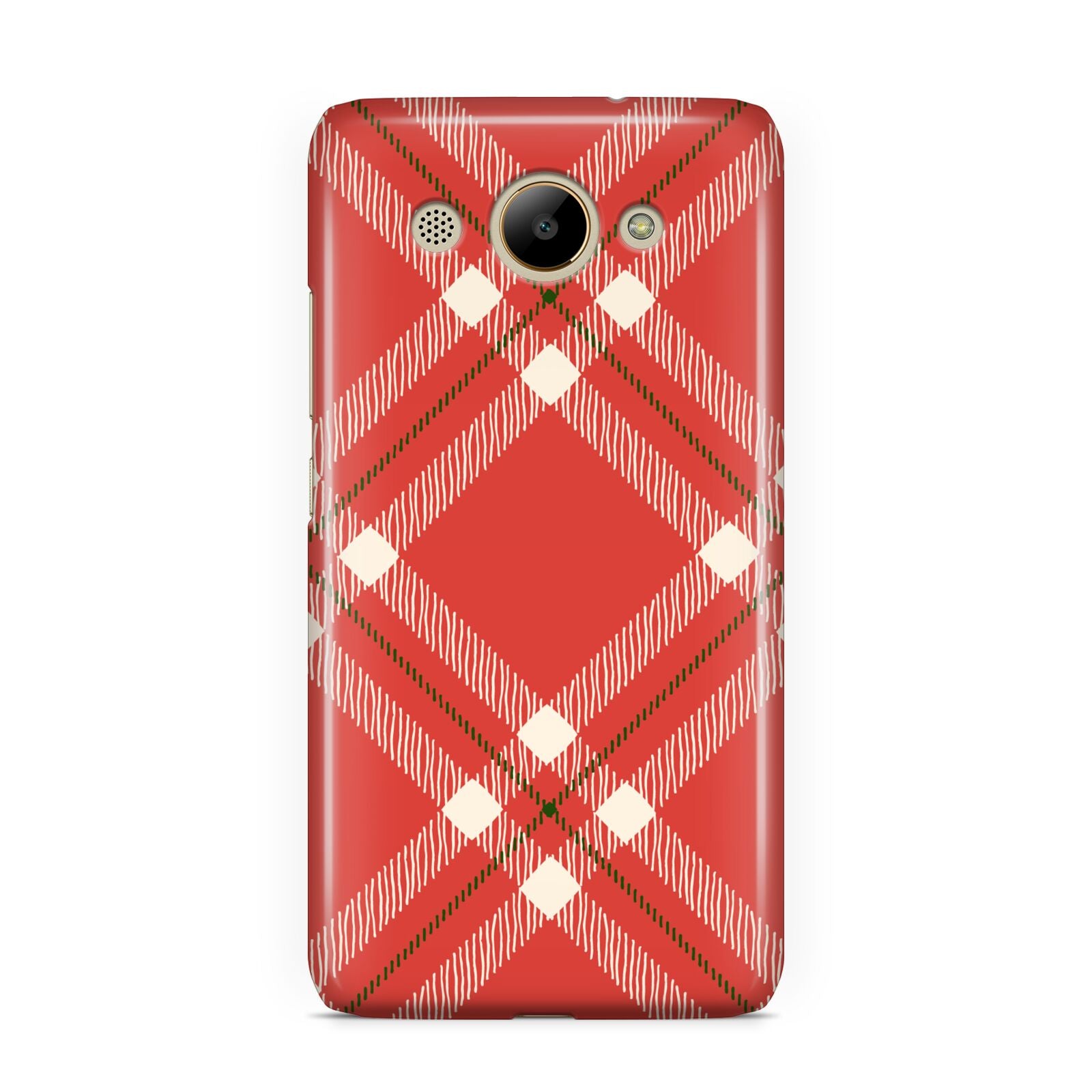 Christmas Tartan Huawei Y3 2017