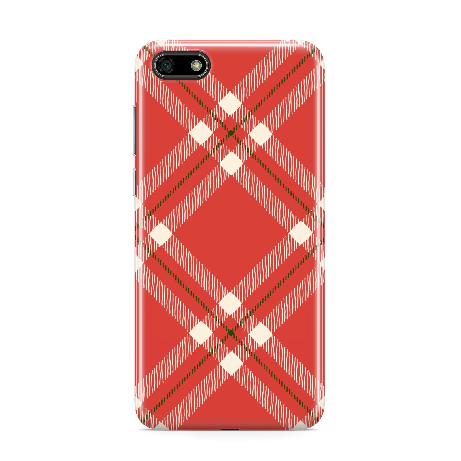 Christmas Tartan Huawei Y5 Prime 2018 Phone Case