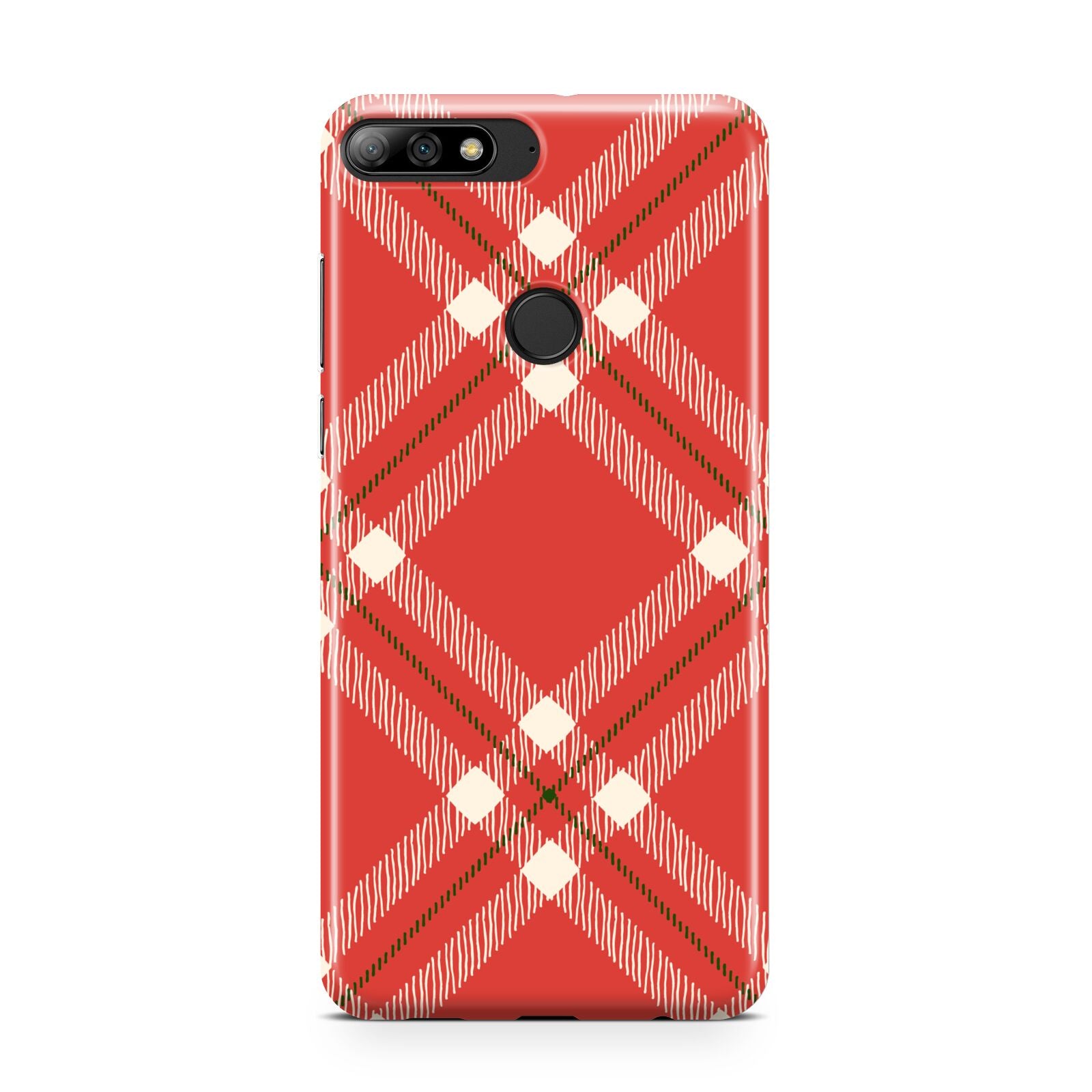 Christmas Tartan Huawei Y7 2018