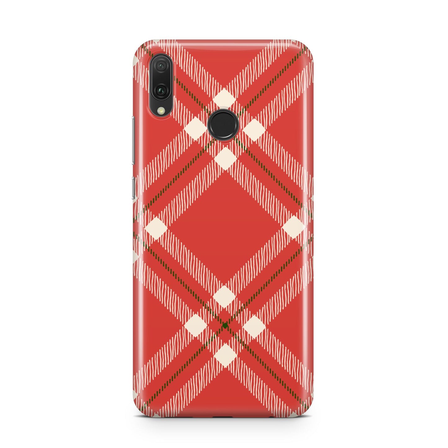 Christmas Tartan Huawei Y9 2019