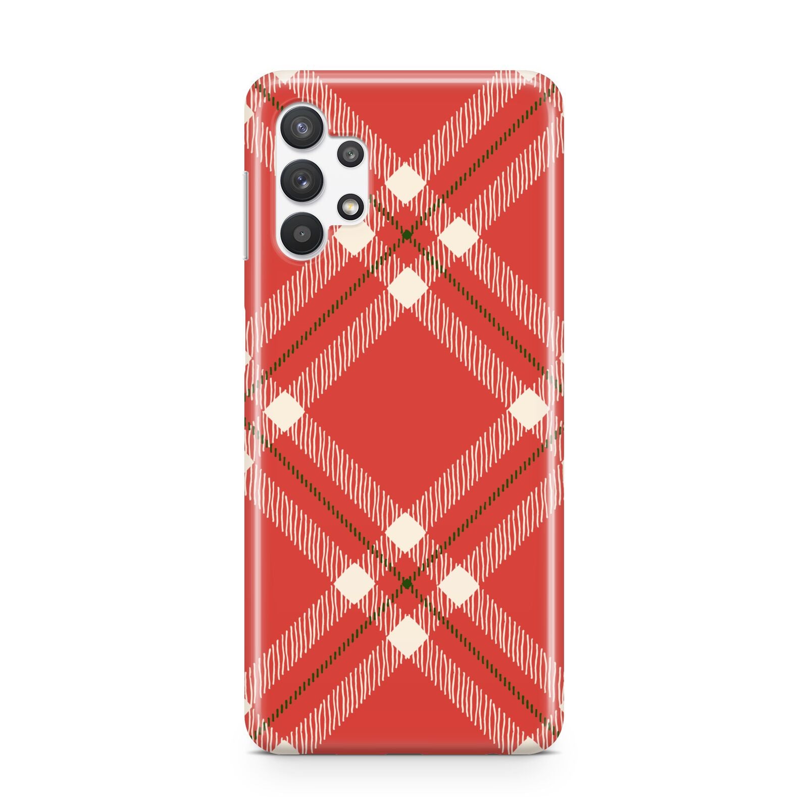 Christmas Tartan Samsung A32 5G Case