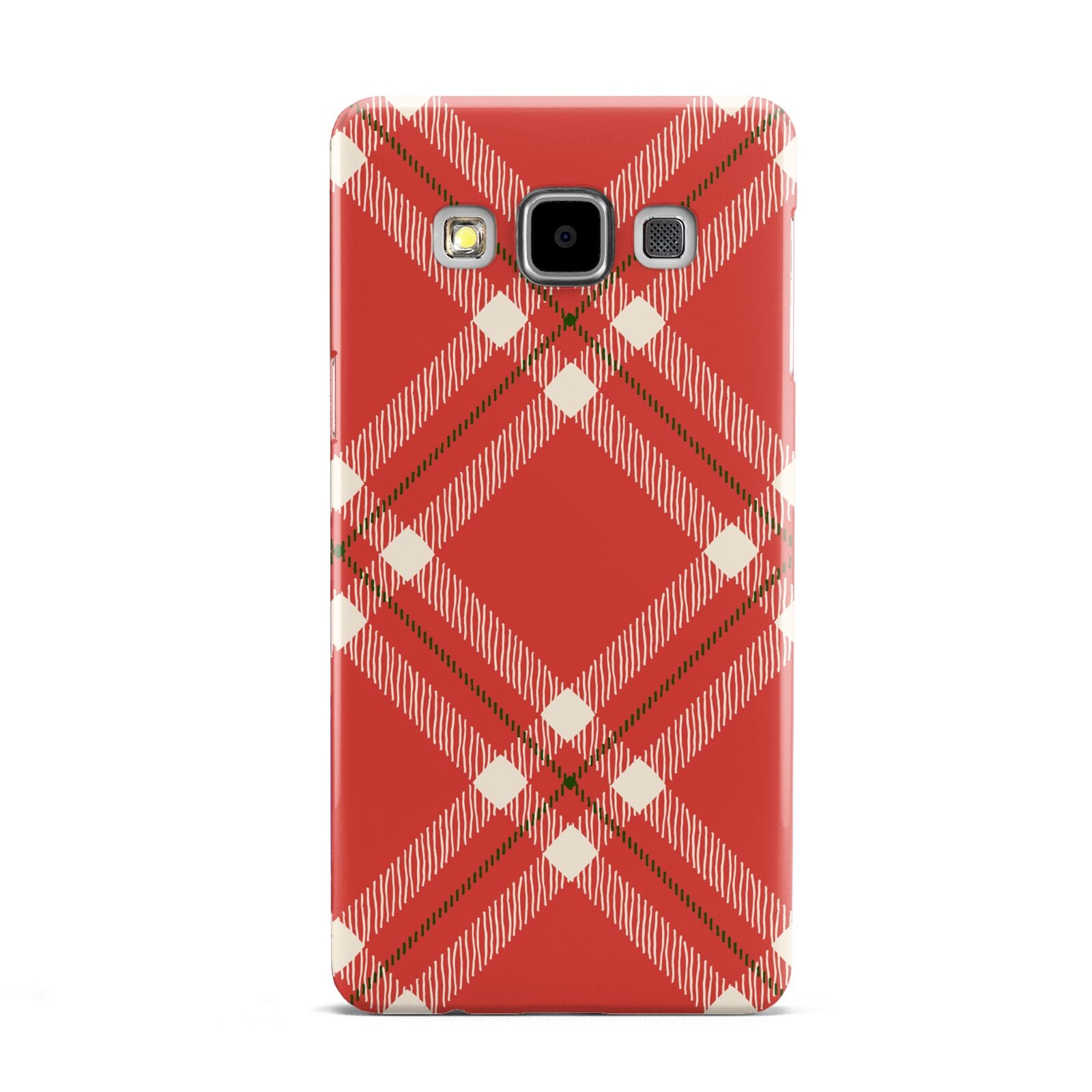 Christmas Tartan Samsung Galaxy A5 Case