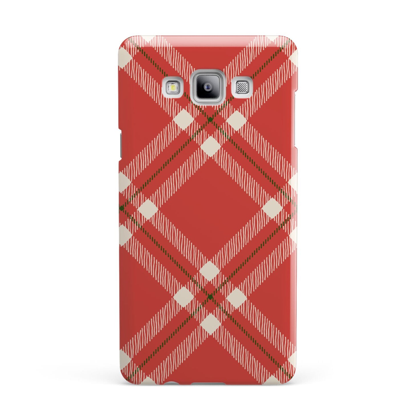 Christmas Tartan Samsung Galaxy A7 2015 Case