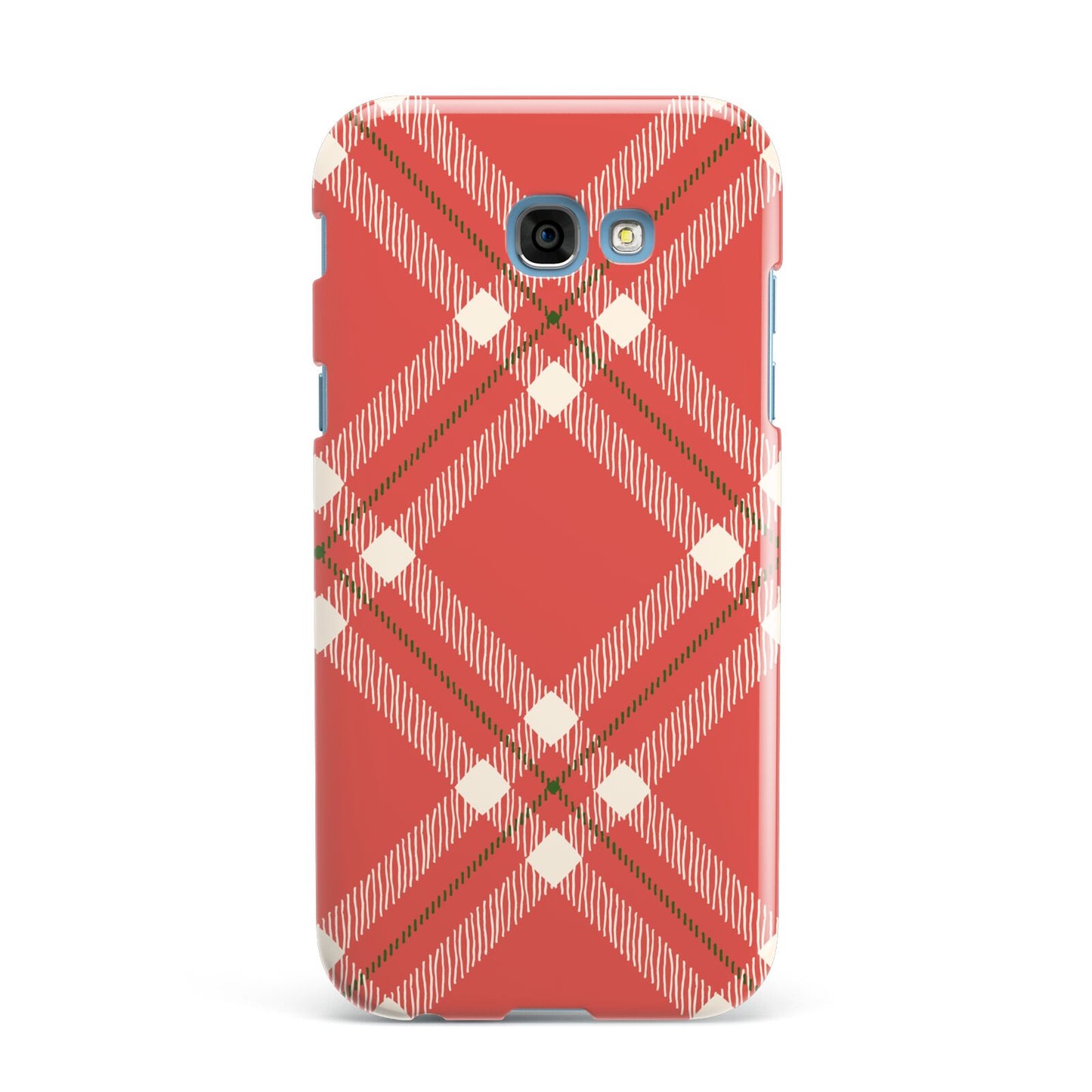 Christmas Tartan Samsung Galaxy A7 2017 Case