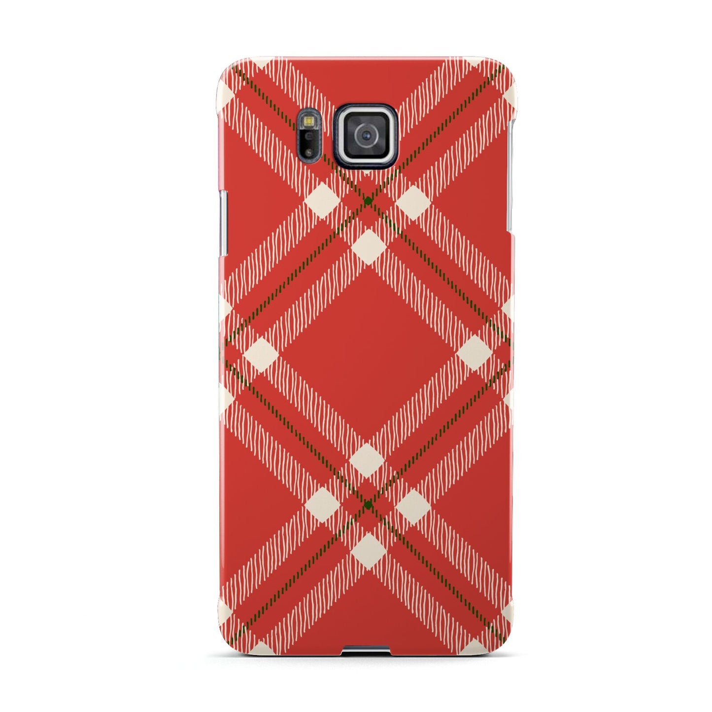 Christmas Tartan Samsung Galaxy Alpha Case