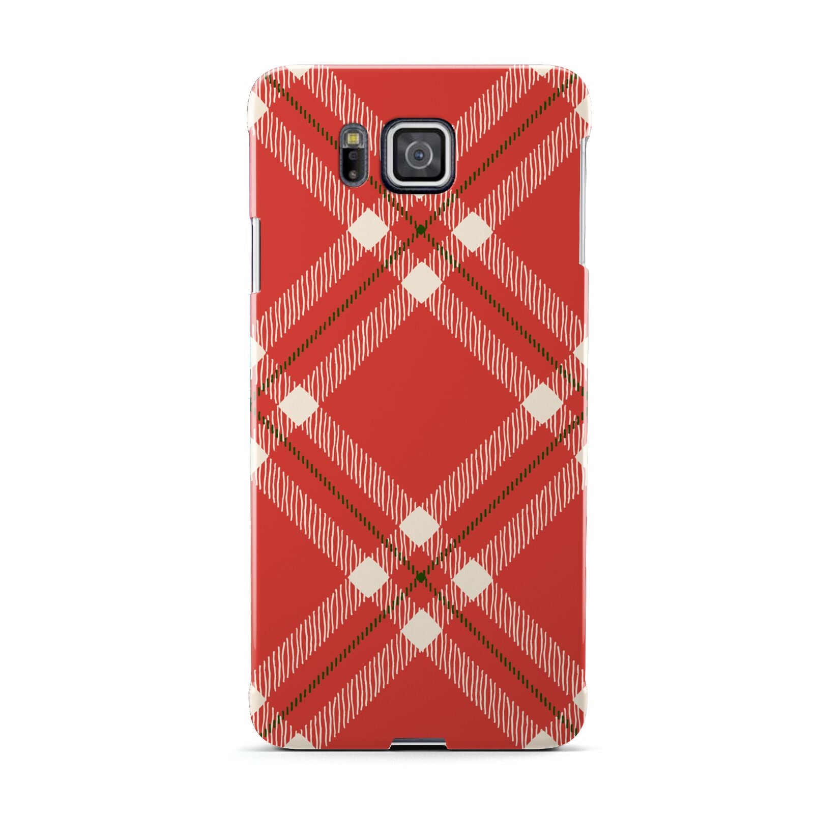 Christmas Tartan Samsung Galaxy Alpha Case