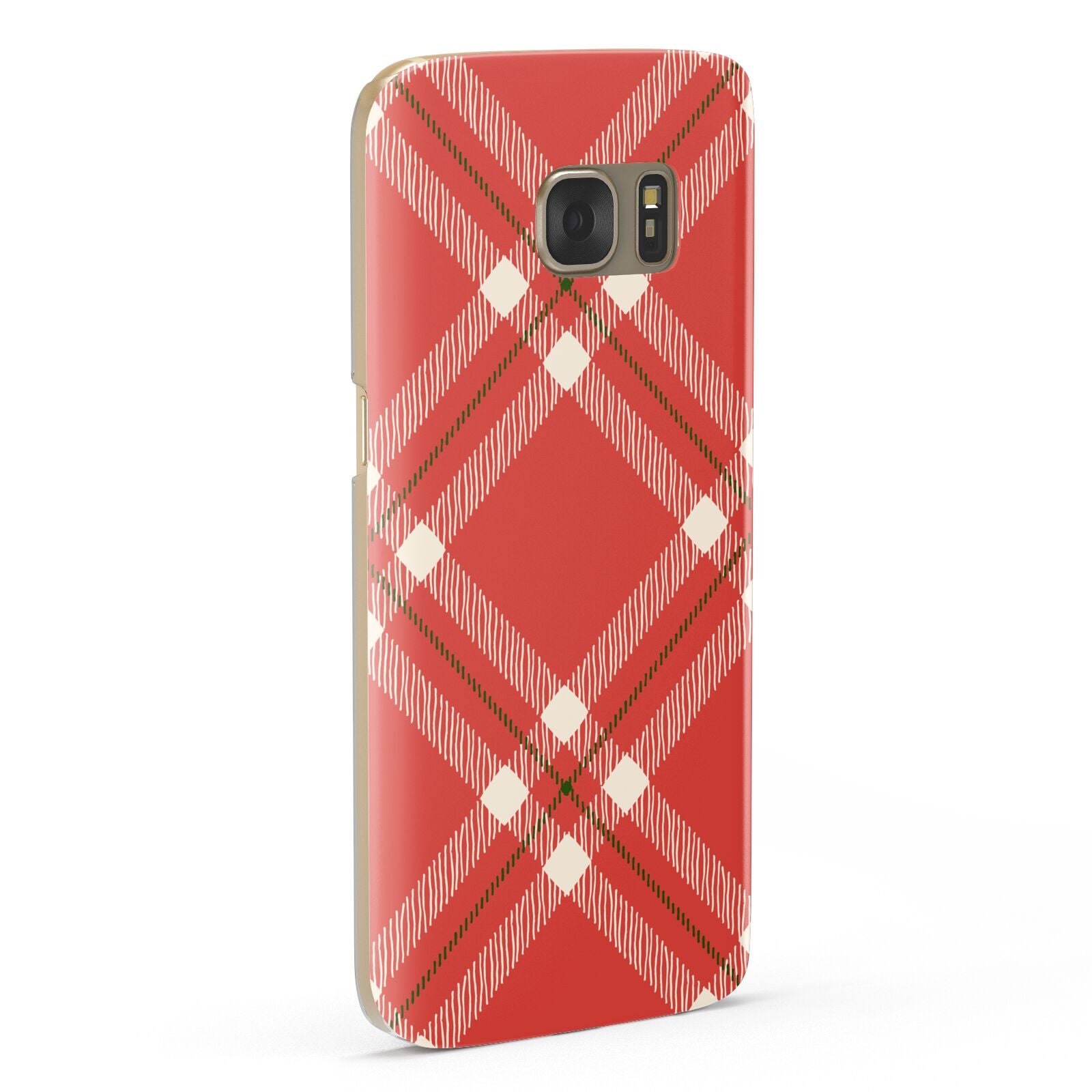 Christmas Tartan Samsung Galaxy Case Fourty Five Degrees