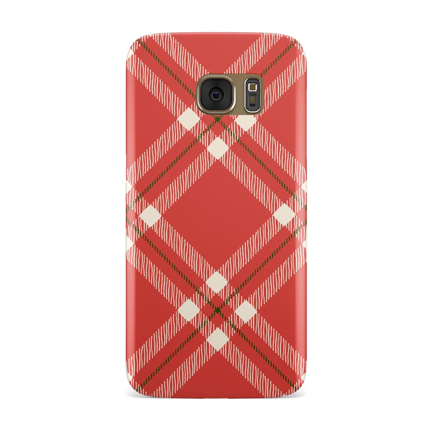 Christmas Tartan Samsung Galaxy Case