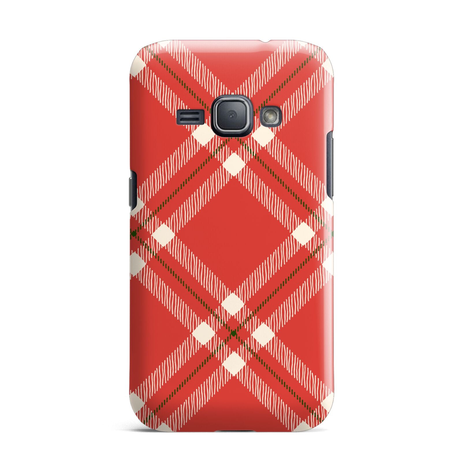 Christmas Tartan Samsung Galaxy J1 2016 Case