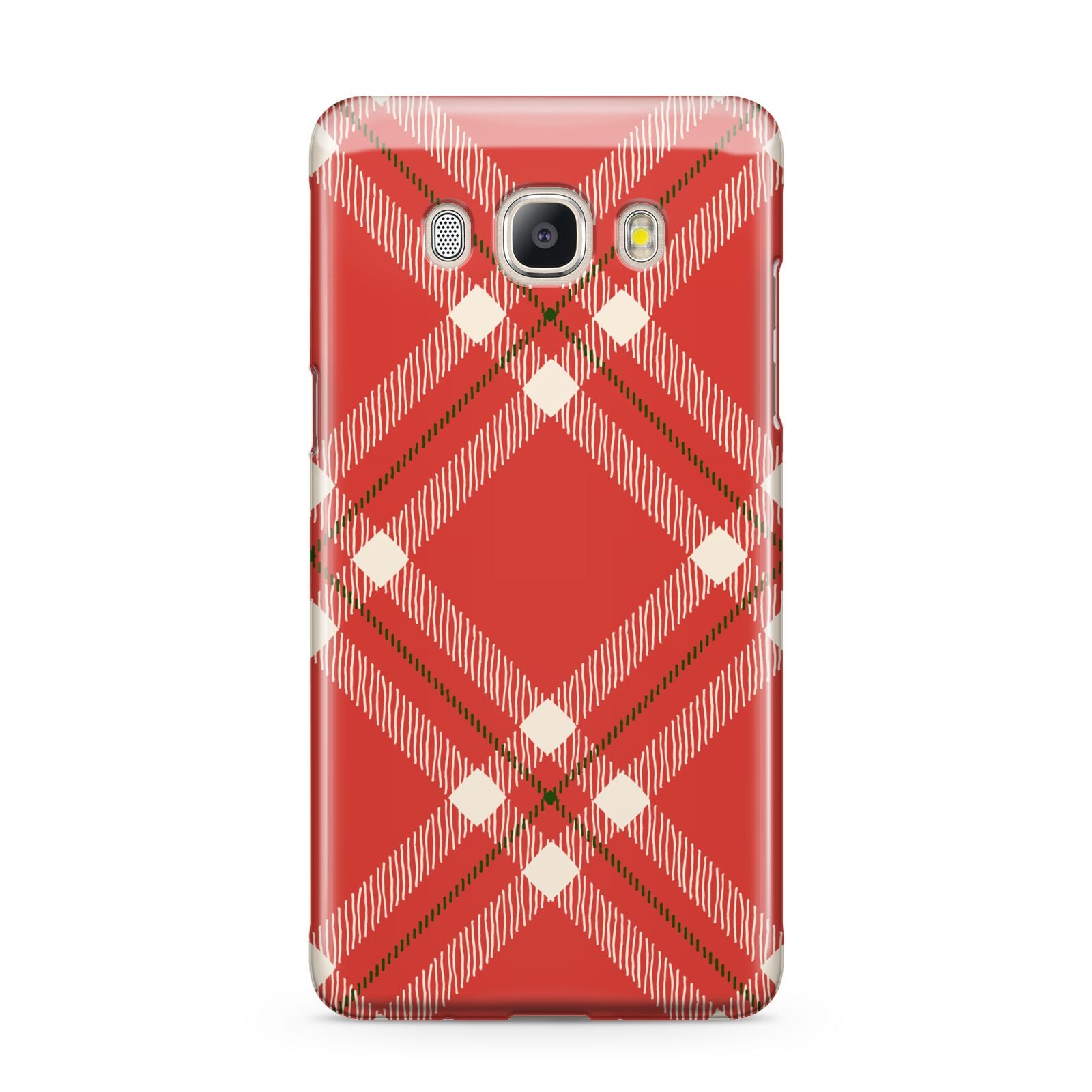 Christmas Tartan Samsung Galaxy J5 2016 Case