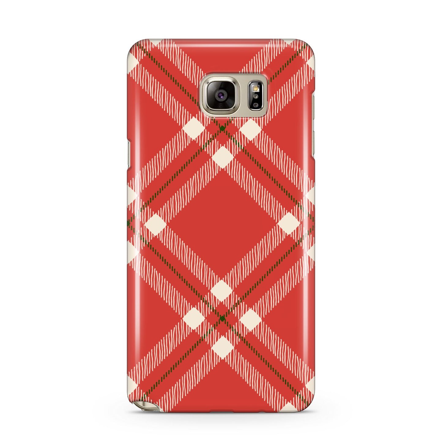 Christmas Tartan Samsung Galaxy Note 5 Case