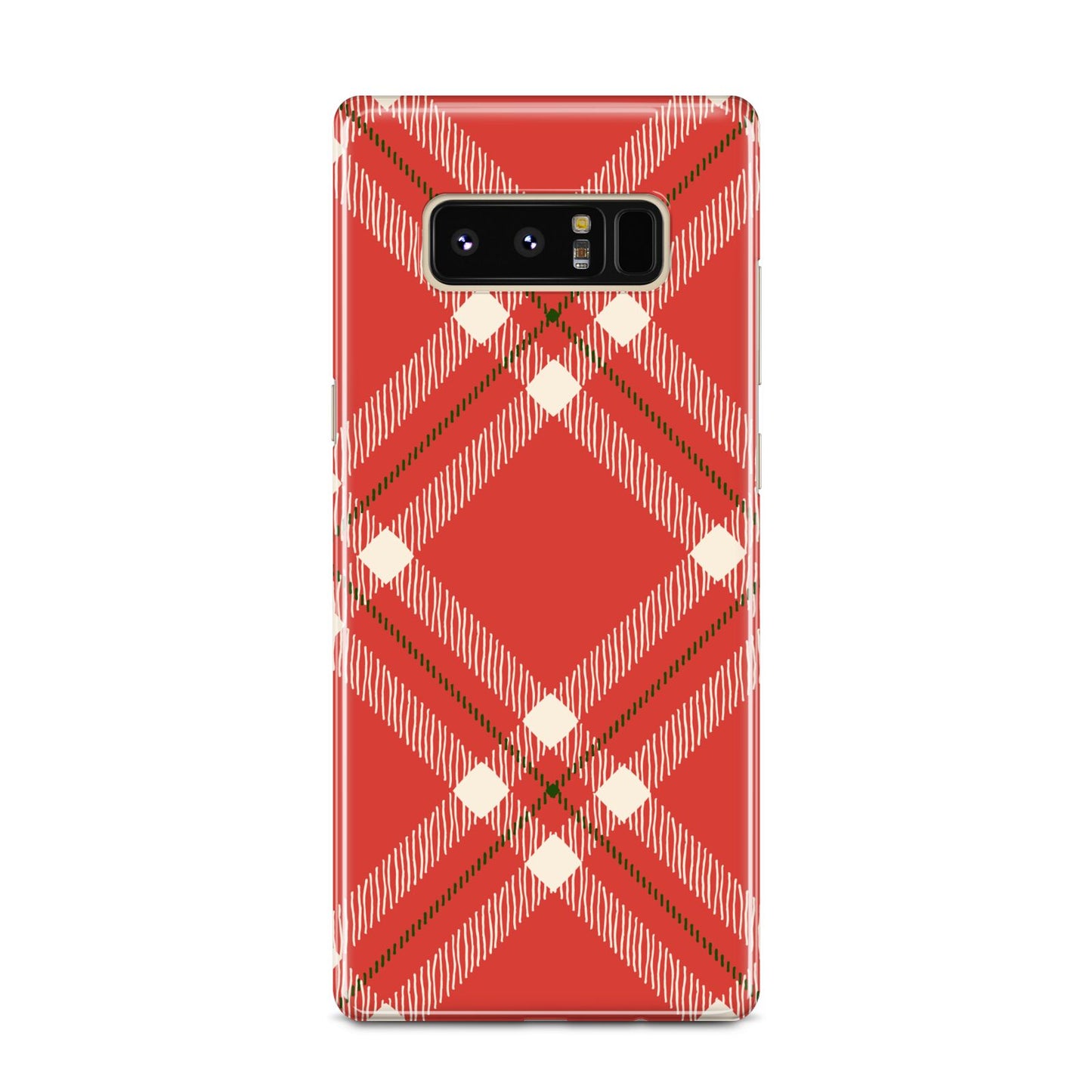 Christmas Tartan Samsung Galaxy Note 8 Case