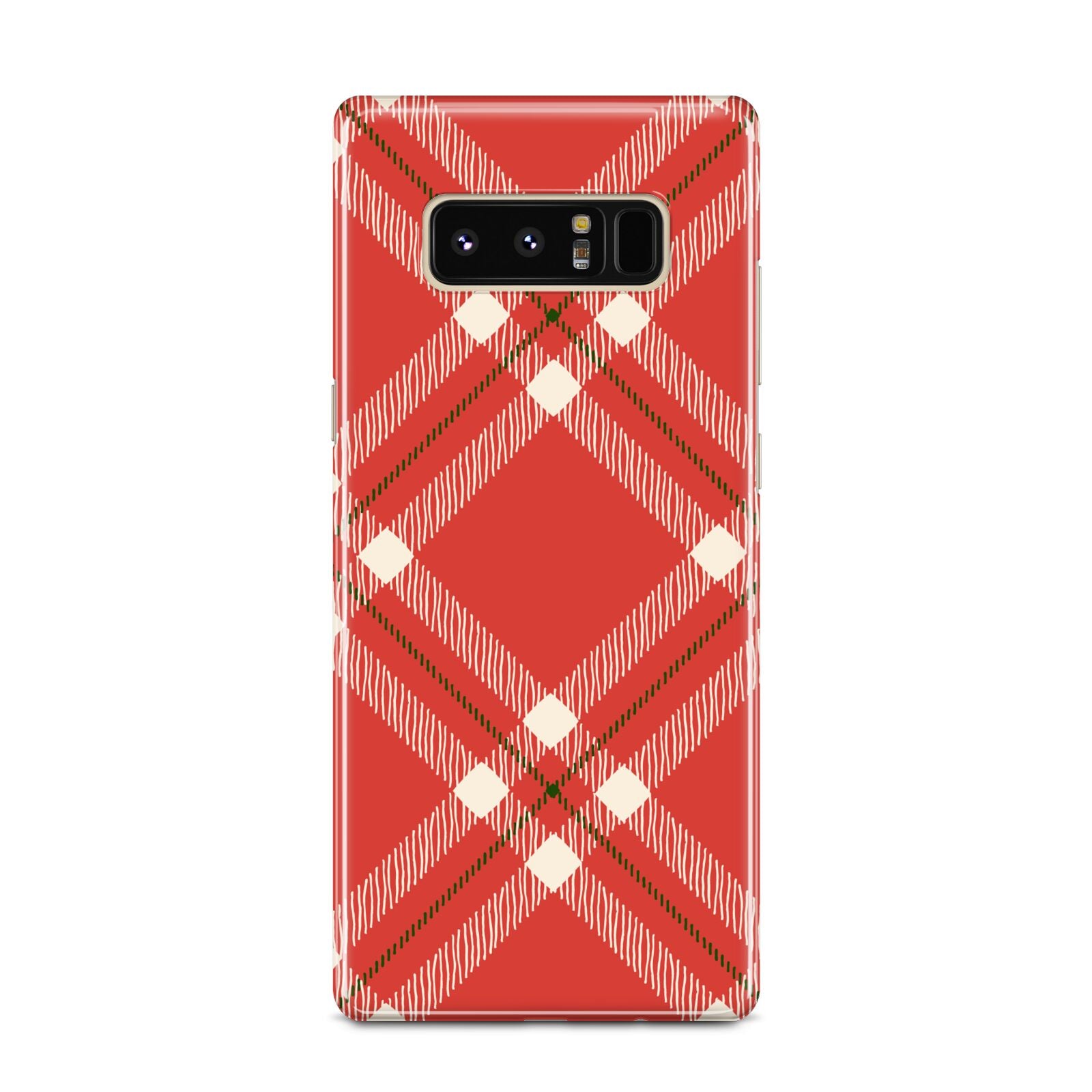 Christmas Tartan Samsung Galaxy Note 8 Case