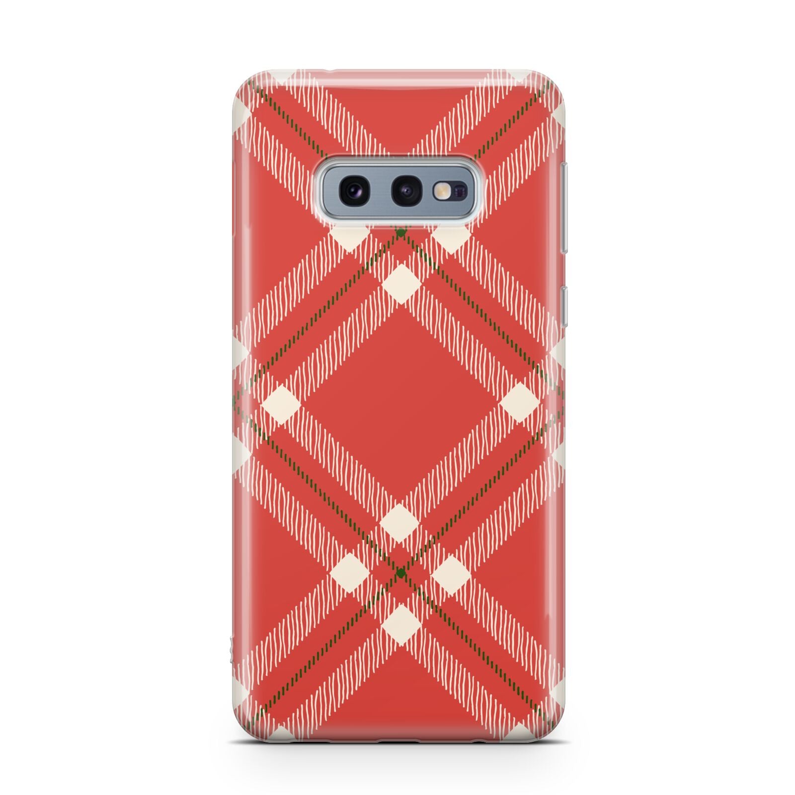 Christmas Tartan Samsung Galaxy S10E Case