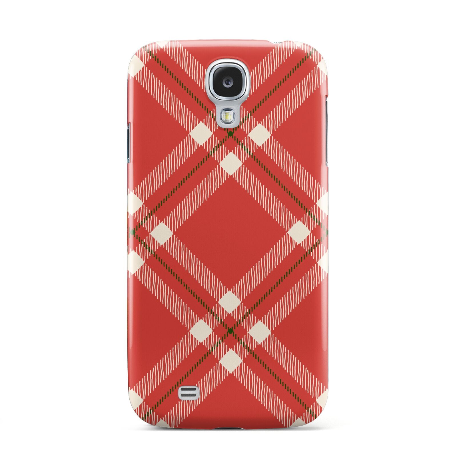 Christmas Tartan Samsung Galaxy S4 Case