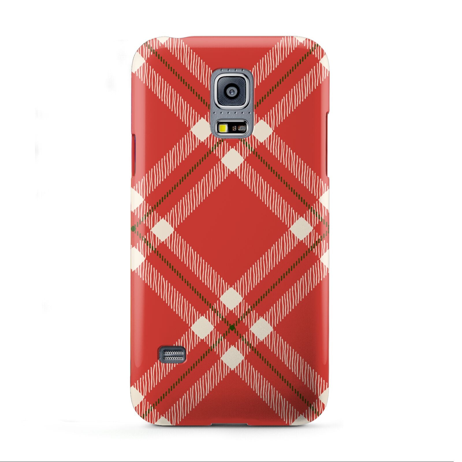 Christmas Tartan Samsung Galaxy S5 Mini Case