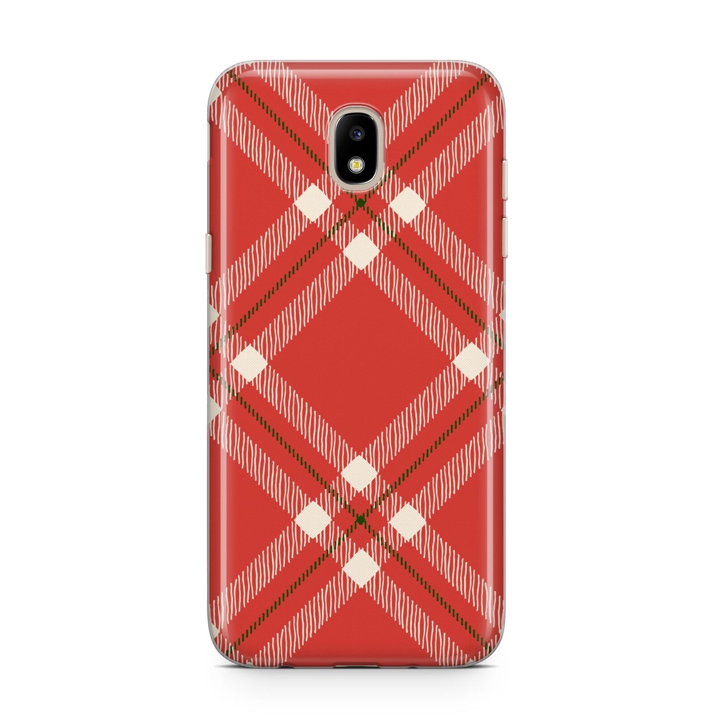 Christmas Tartan Samsung J5 2017 Case