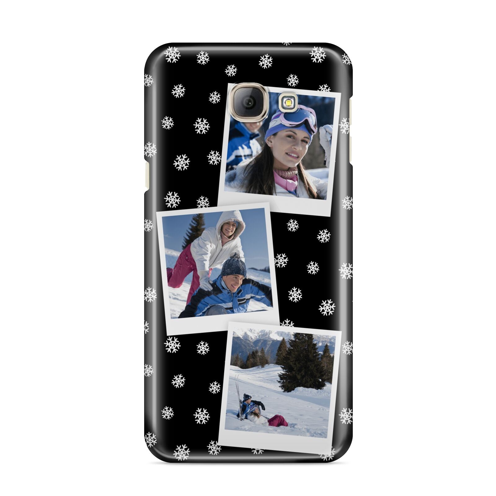 Christmas Three Photo Samsung Galaxy A8 2016 Case
