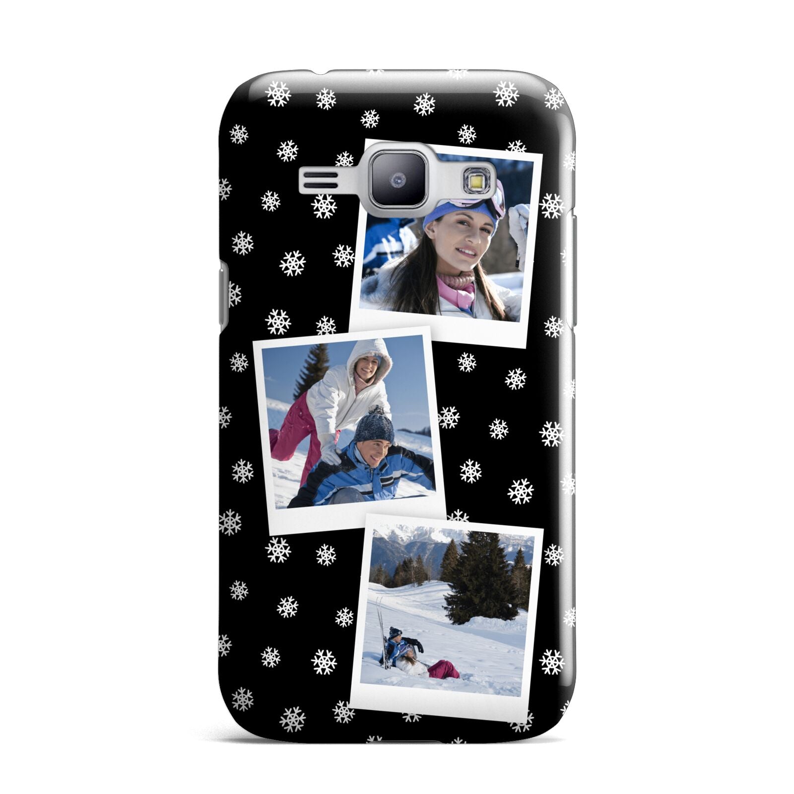 Christmas Three Photo Samsung Galaxy J1 2015 Case