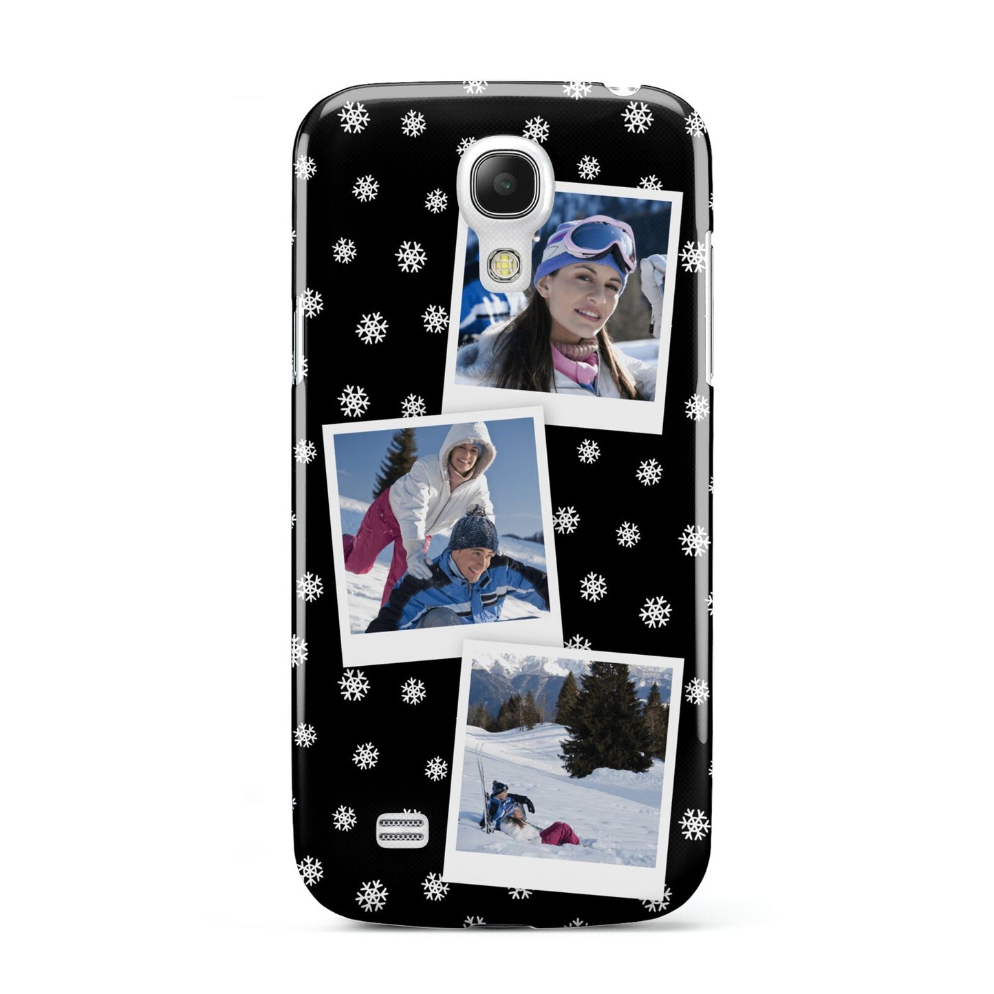 Christmas Three Photo Samsung Galaxy S4 Mini Case