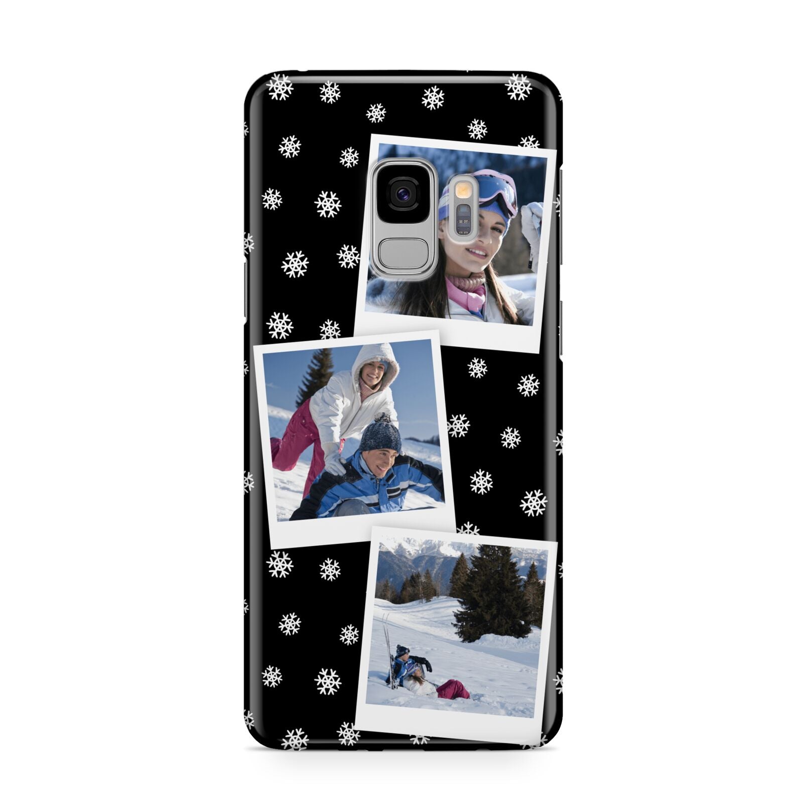 Christmas Three Photo Samsung Galaxy S9 Case