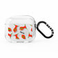 Christmas Tie Pattern AirPods Clear Case 3rd Gen