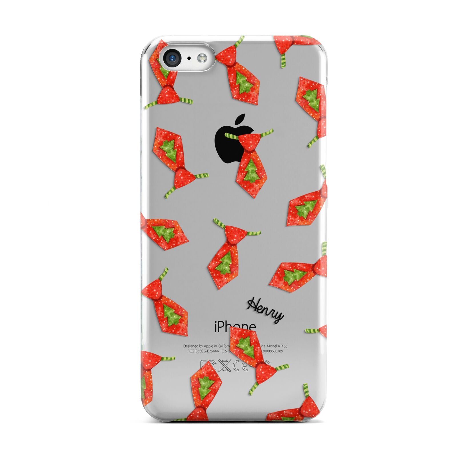 Christmas Tie Pattern Apple iPhone 5c Case