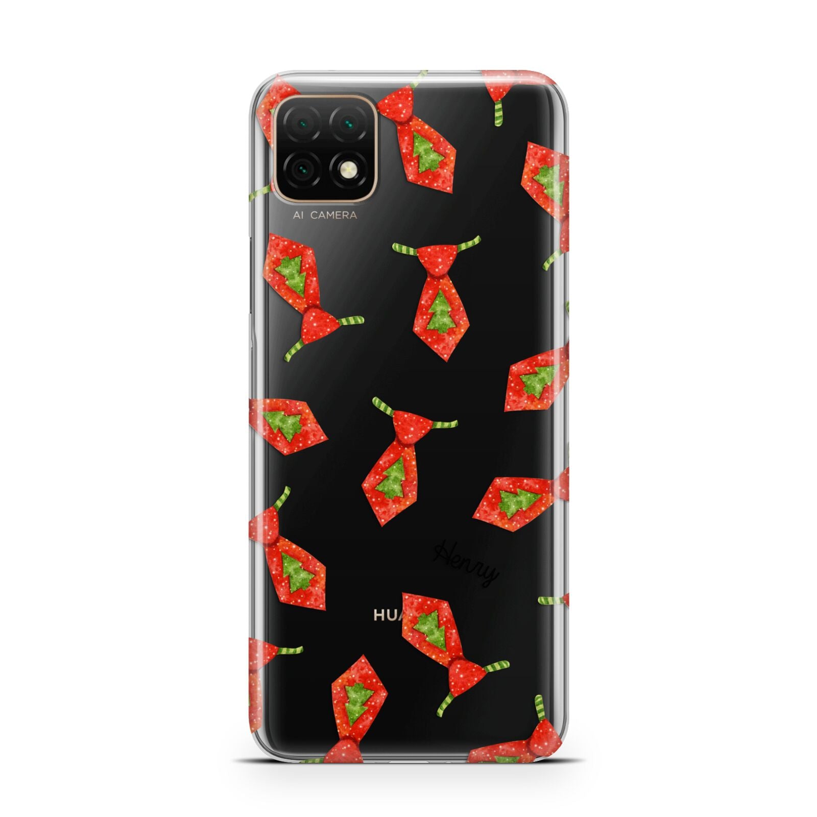 Christmas Tie Pattern Huawei Enjoy 20 Phone Case