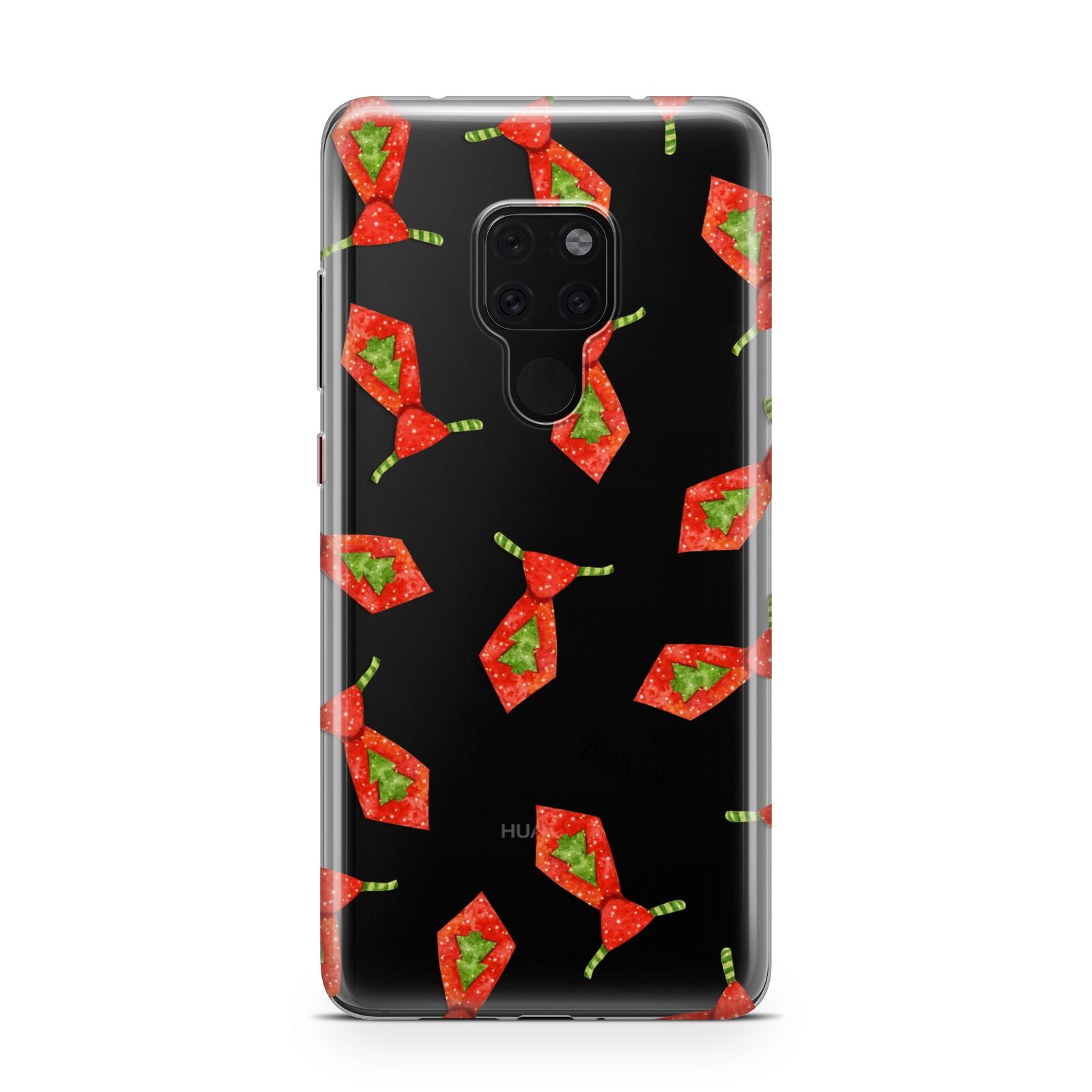 Christmas Tie Pattern Huawei Mate 20 Phone Case