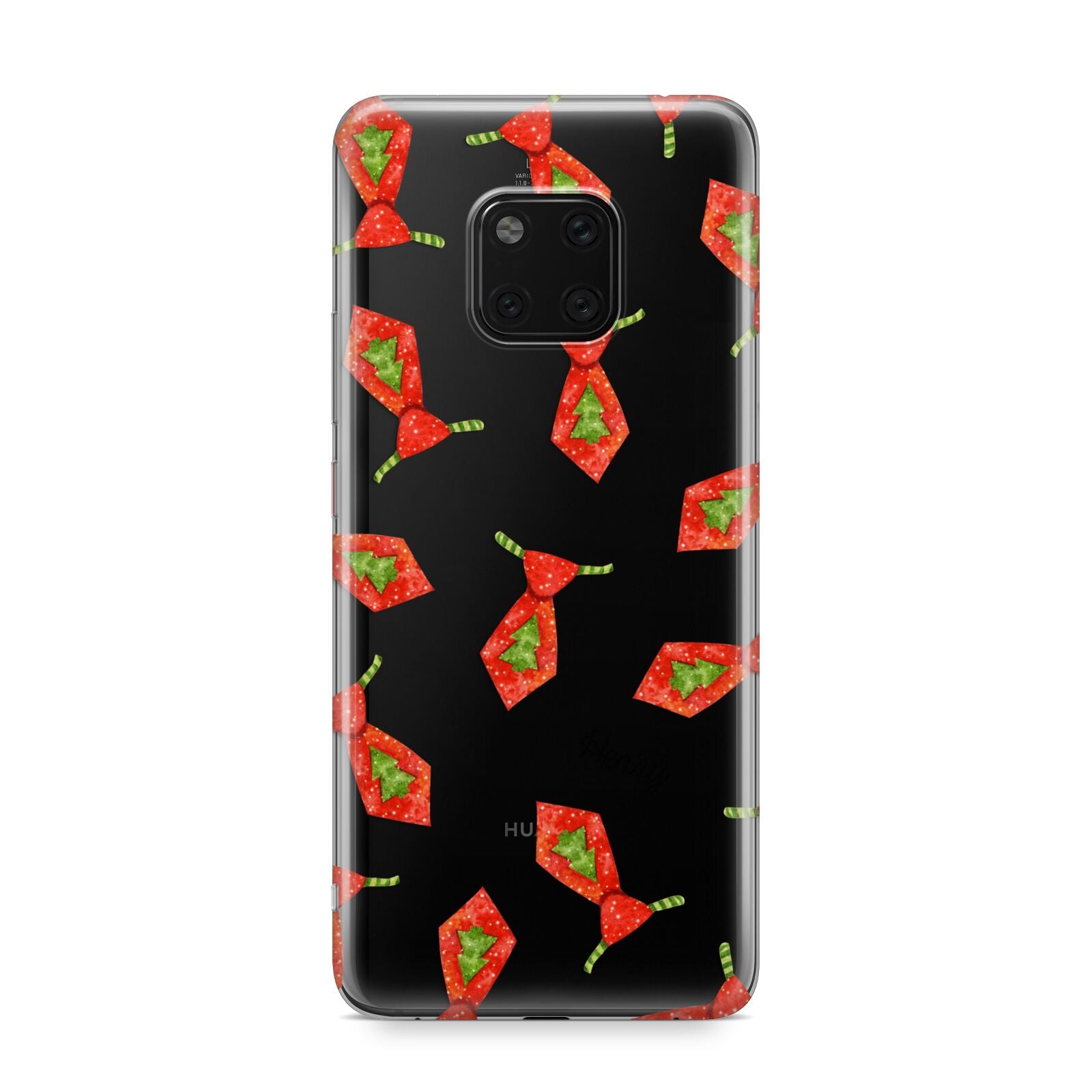 Christmas Tie Pattern Huawei Mate 20 Pro Phone Case