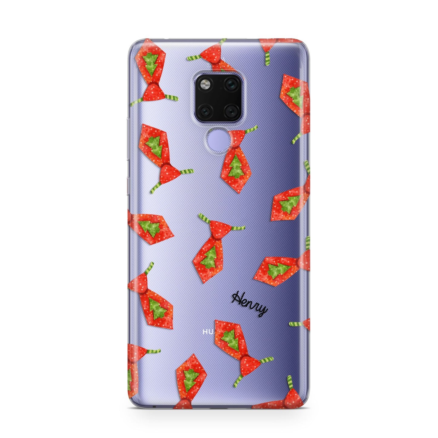 Christmas Tie Pattern Huawei Mate 20X Phone Case