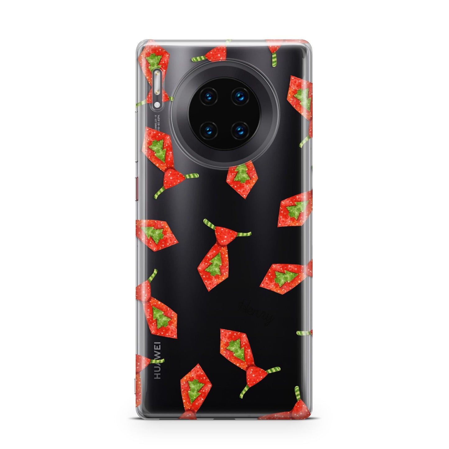 Christmas Tie Pattern Huawei Mate 30 Pro Phone Case